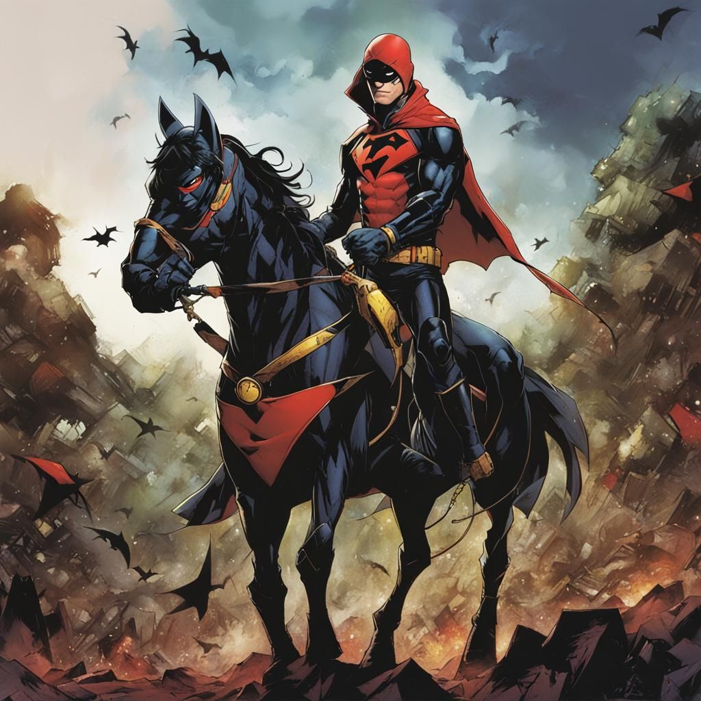 AI Image of DC Comics' Tim Drake