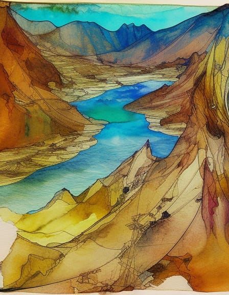 montains and rivers