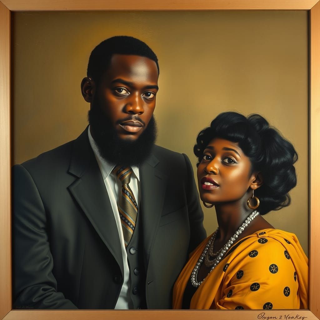 Classical Portrait in the Style of the Masters