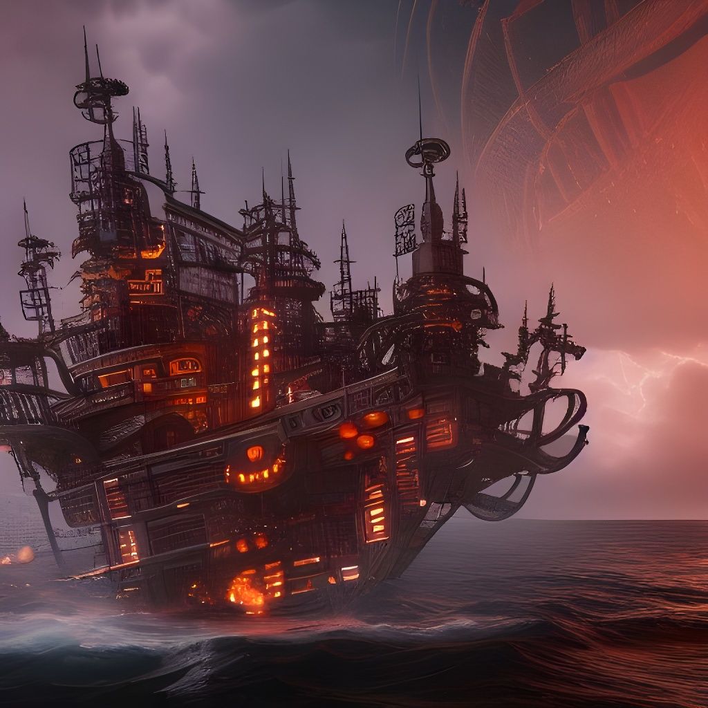 Well-Lit Night Pirates