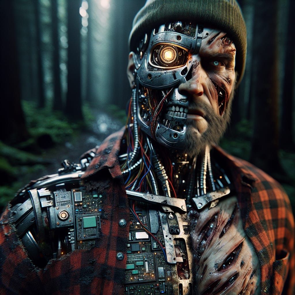 Cyborg lumberjack