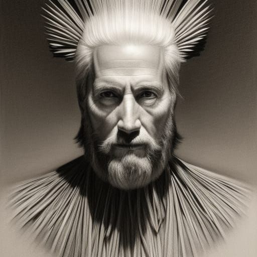 Detailed Pencil Sketch Art Masterpiece in 8k