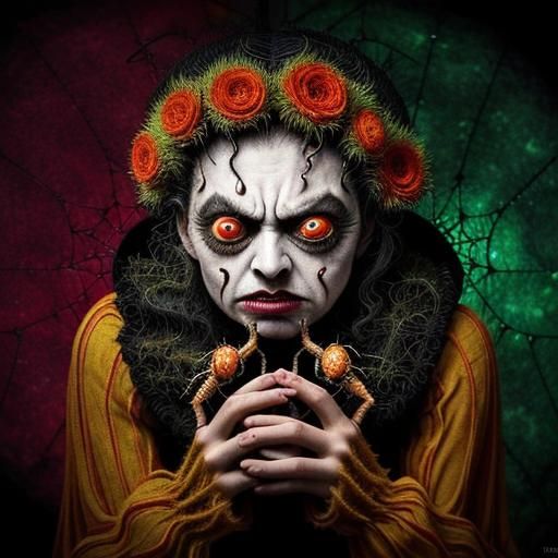 Surreal Pagan Agony: Spiderweb Eyes