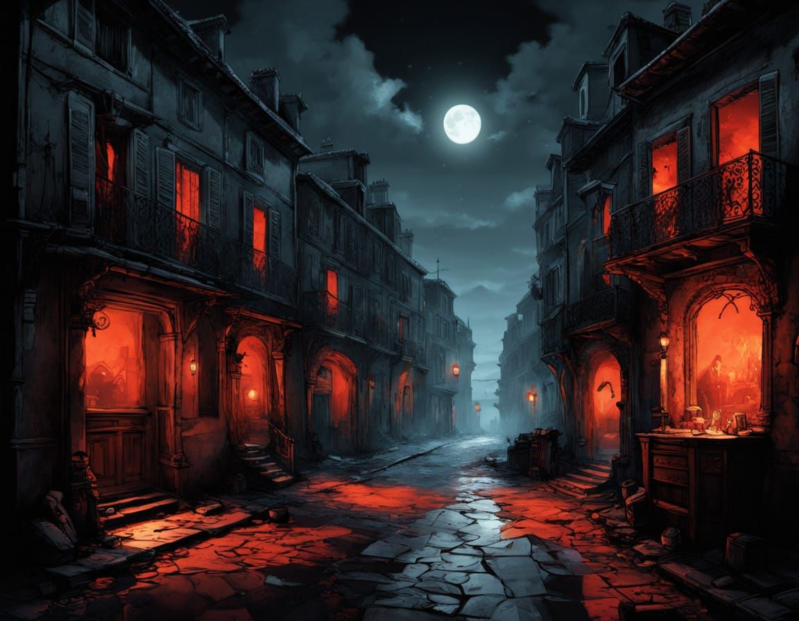 Gothic Nightmare in a French Village