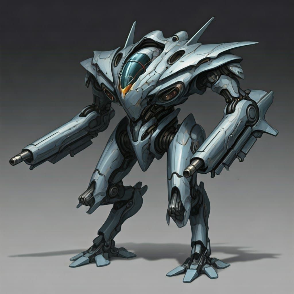 Aerodynamic Mech Technical Readout with Cutaways