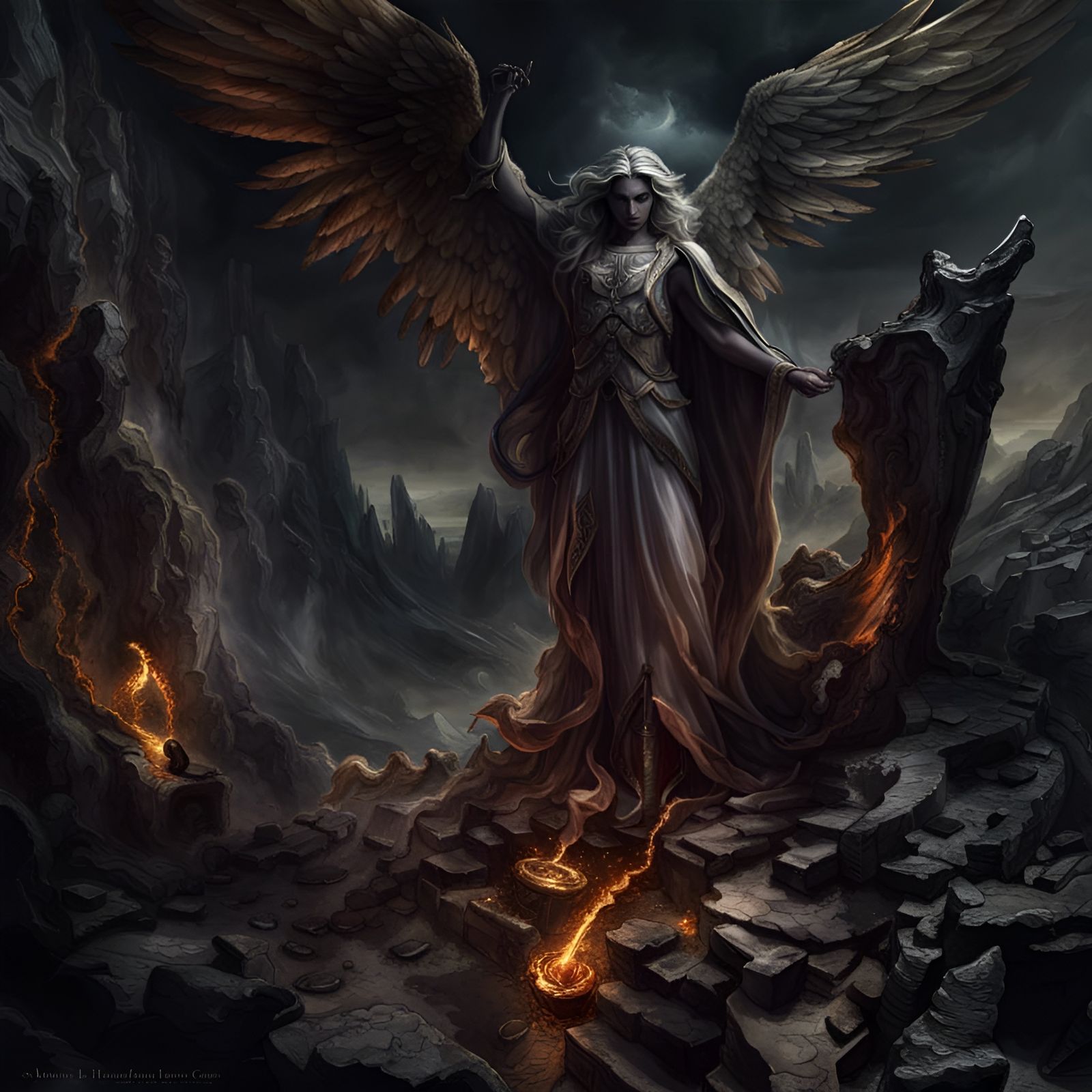 Abaddon: Angel of the Abyss and Destruction