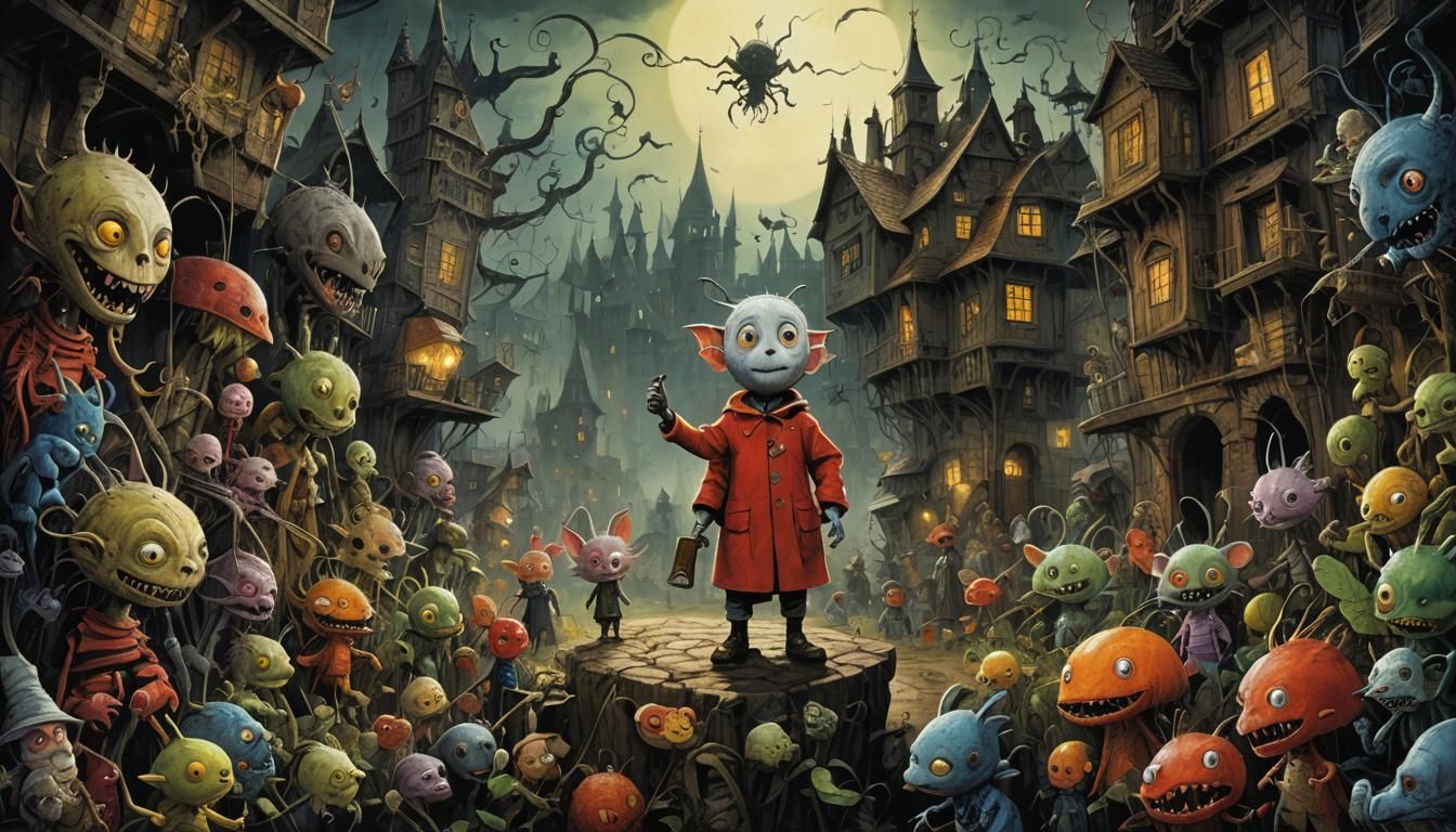 Epic Nightmarish Dark Fantasy Horror Masterpiece