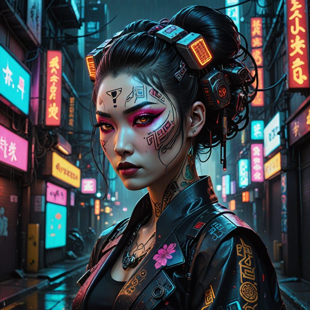 Cyberpunk Scifi