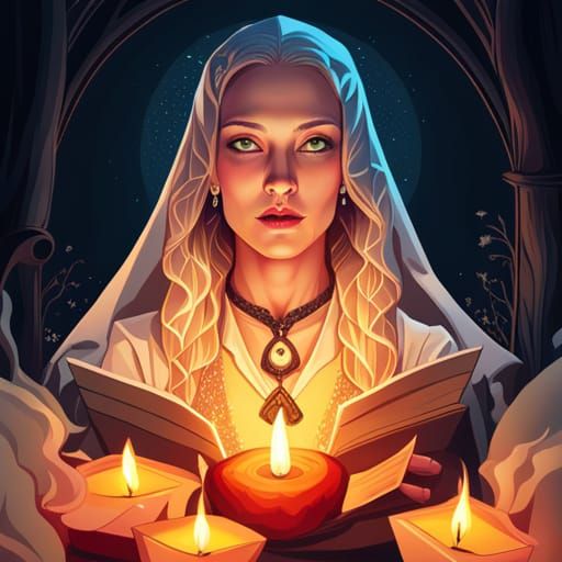 The witch's incantation