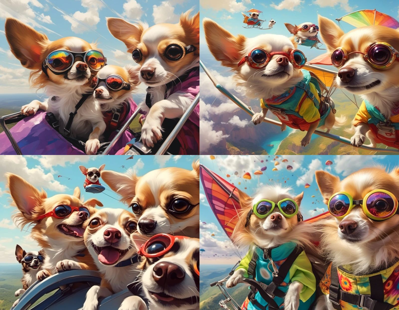 Flying Chihuahuas I