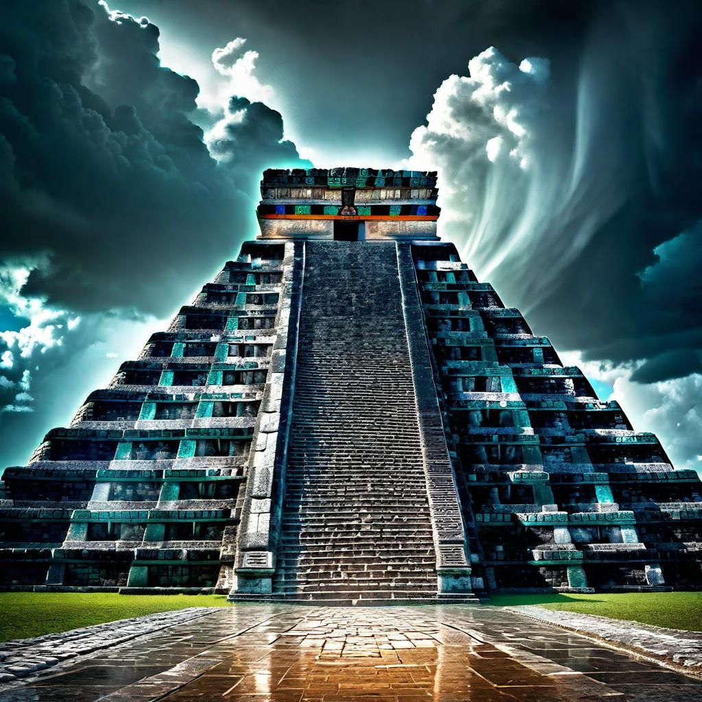 Mayan temple