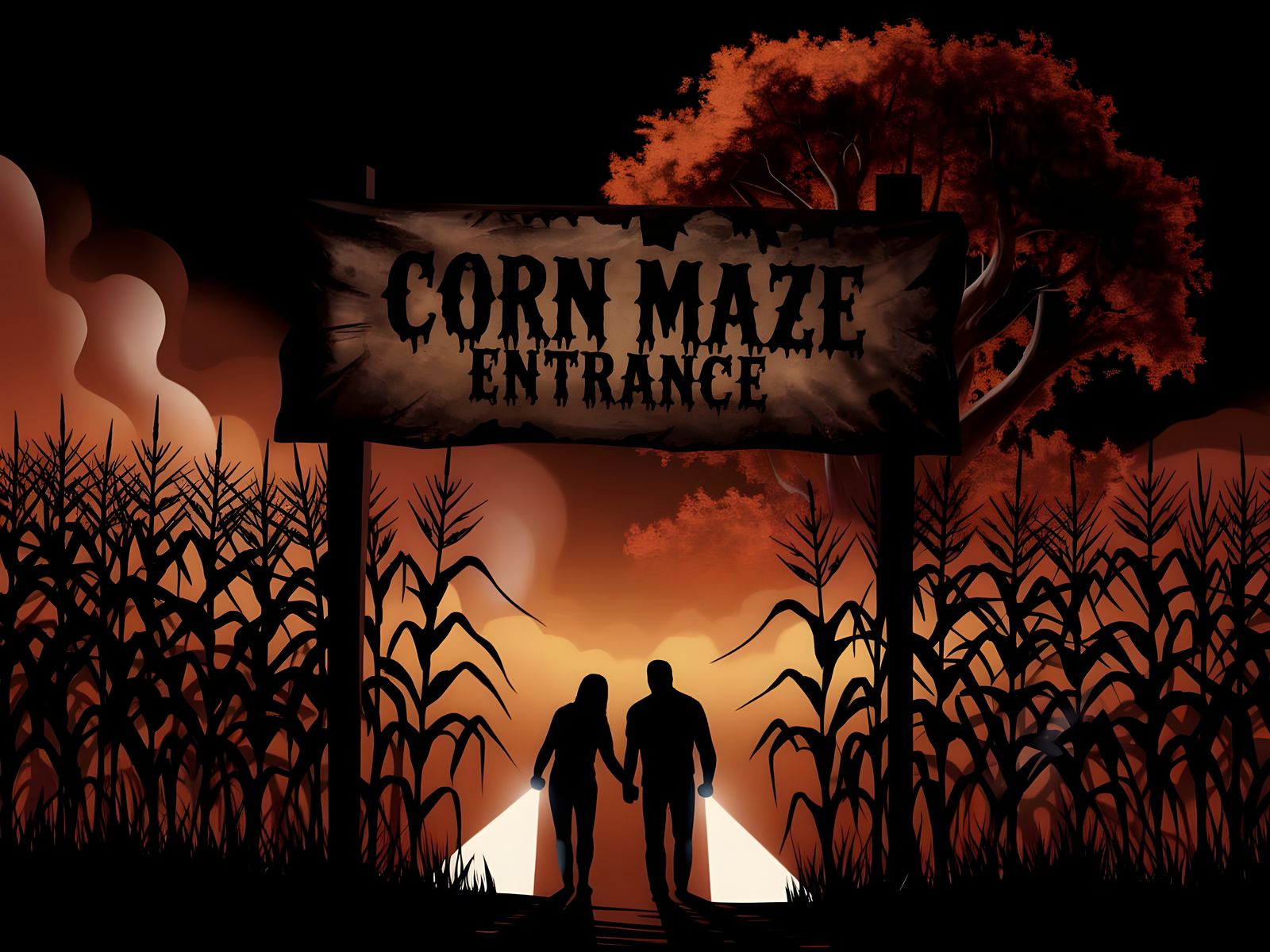 Corn Maze Date Night