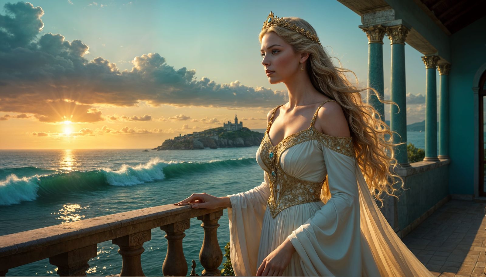 Bronze Age Princess in Ethereal Beauty