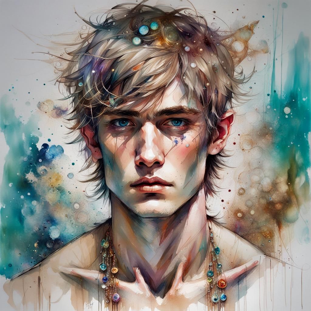 Bejeweled Young Man 240504C