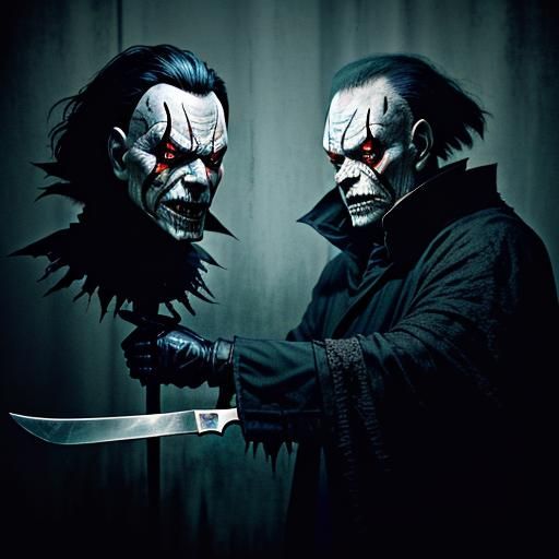 Terrifying Horror Fusion Runs With Knife in Dark Bedroom