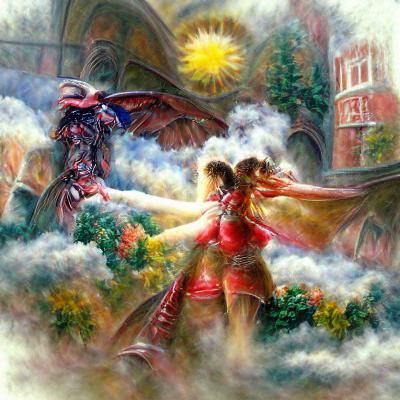 The Red Dragon and the Woman in the Sun