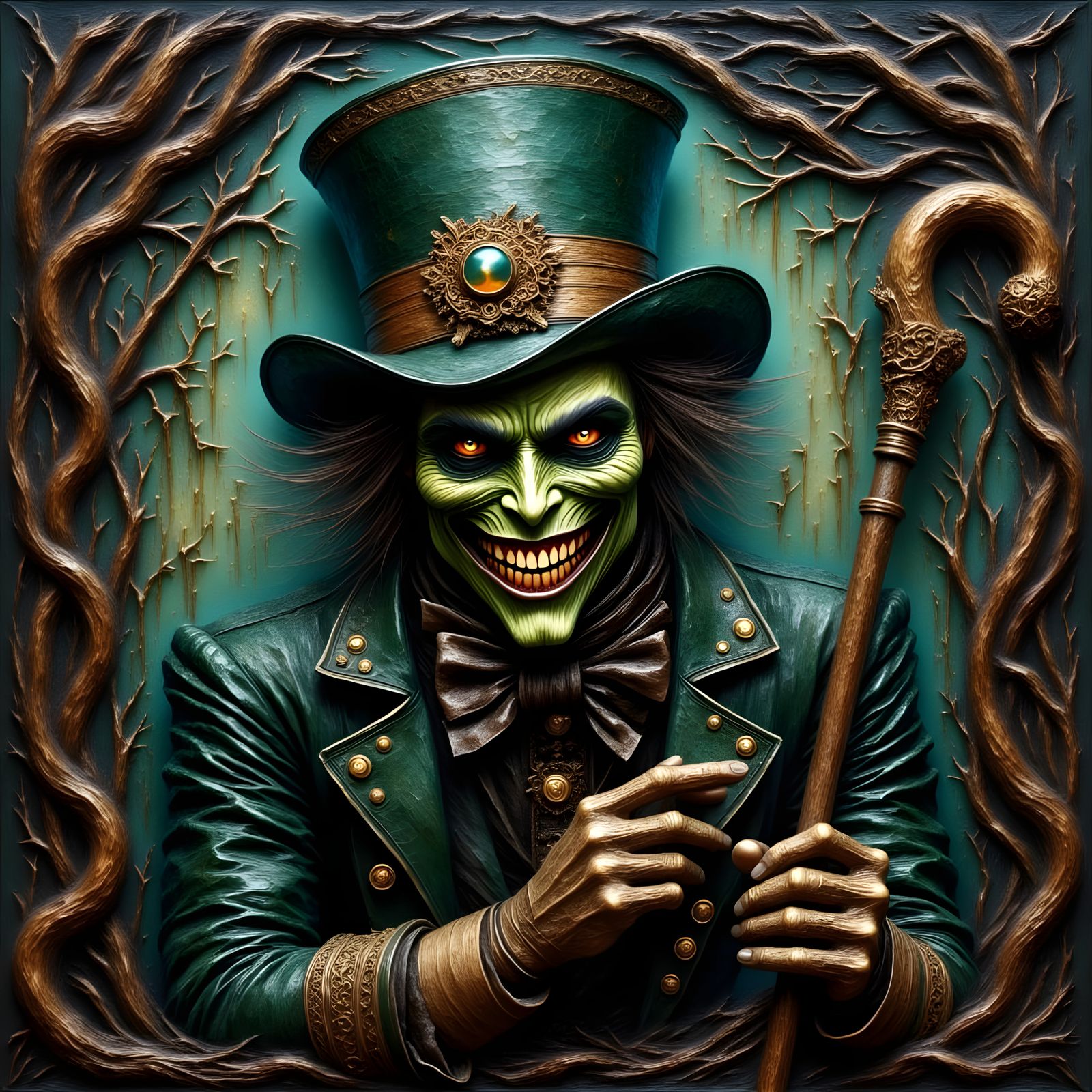 Mystical Leprechaun in Twisted Forest