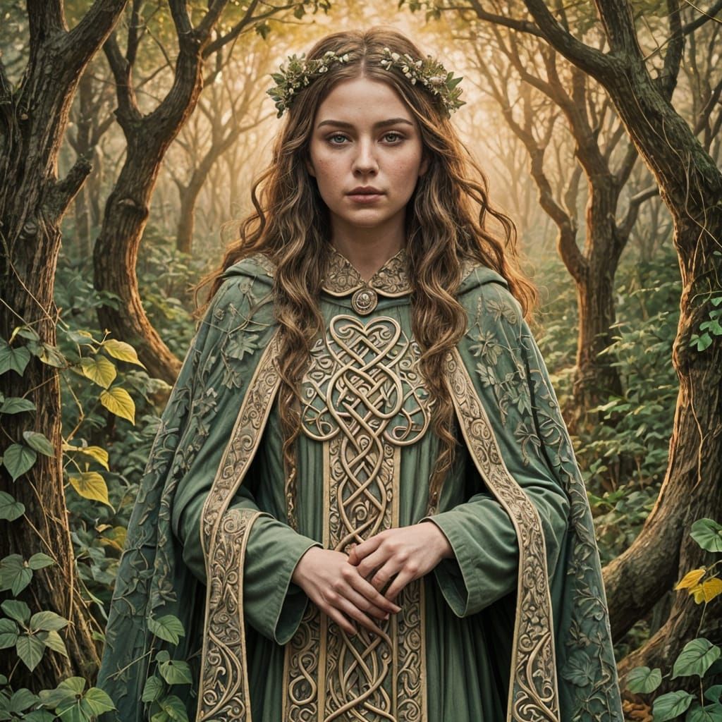 Celtic Goddess Sheelagh Reveals Mysterious Cape in Enchanted...
