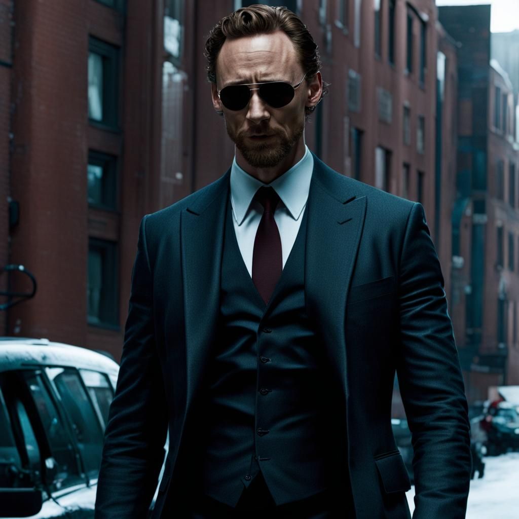 Daredevil Digital Art: Man in Superhero Costume