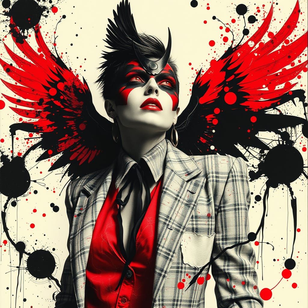 Robin Supervillain Wreaks Havoc in Fashion Magazine