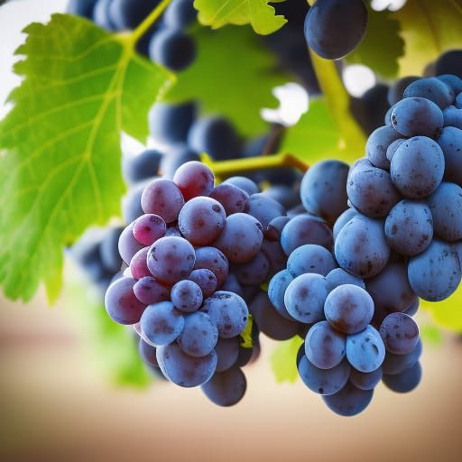 Lush Grapes Captured with Professional Photography