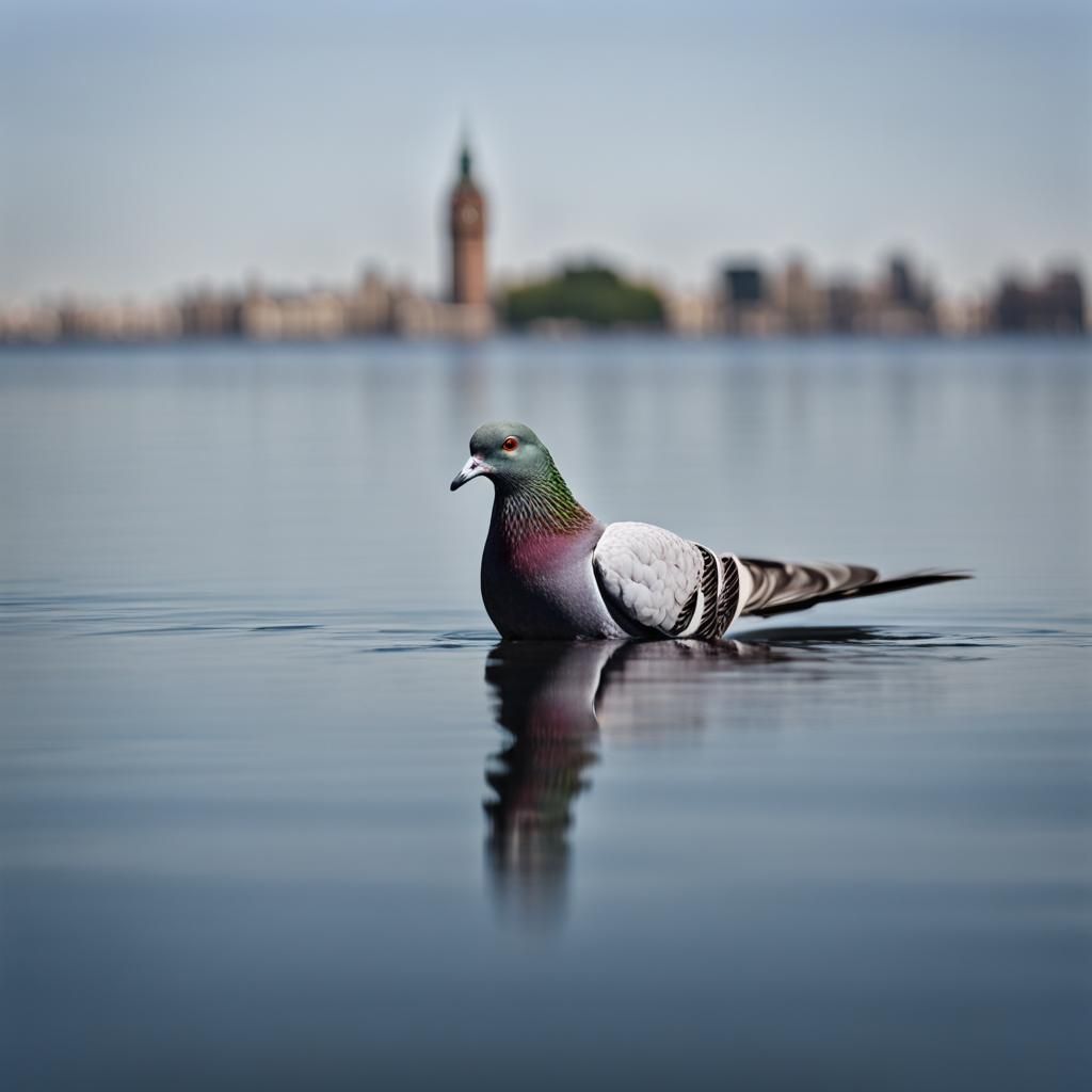 The Original Loch Ness Pigeon