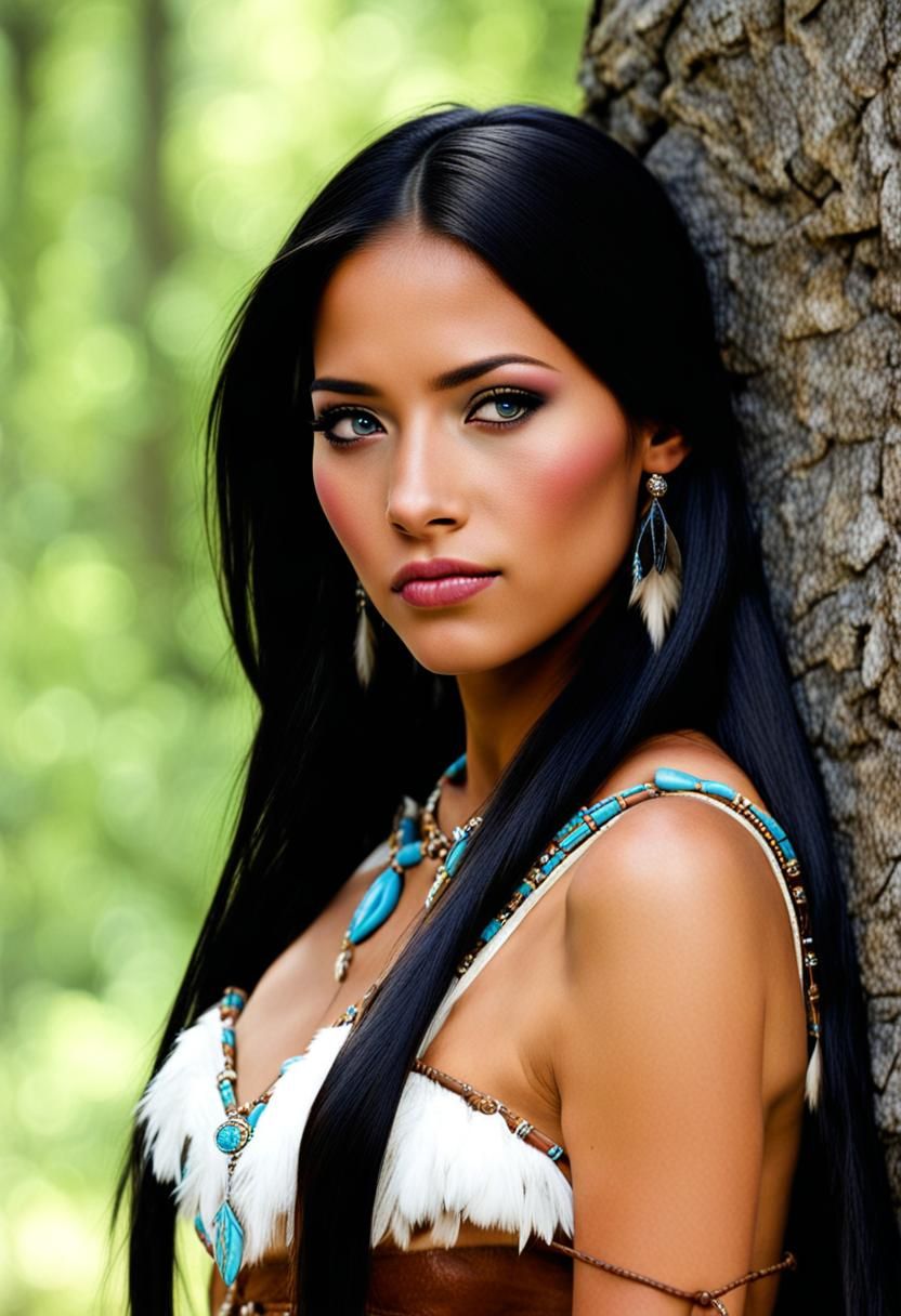 Native American Princess Portrait