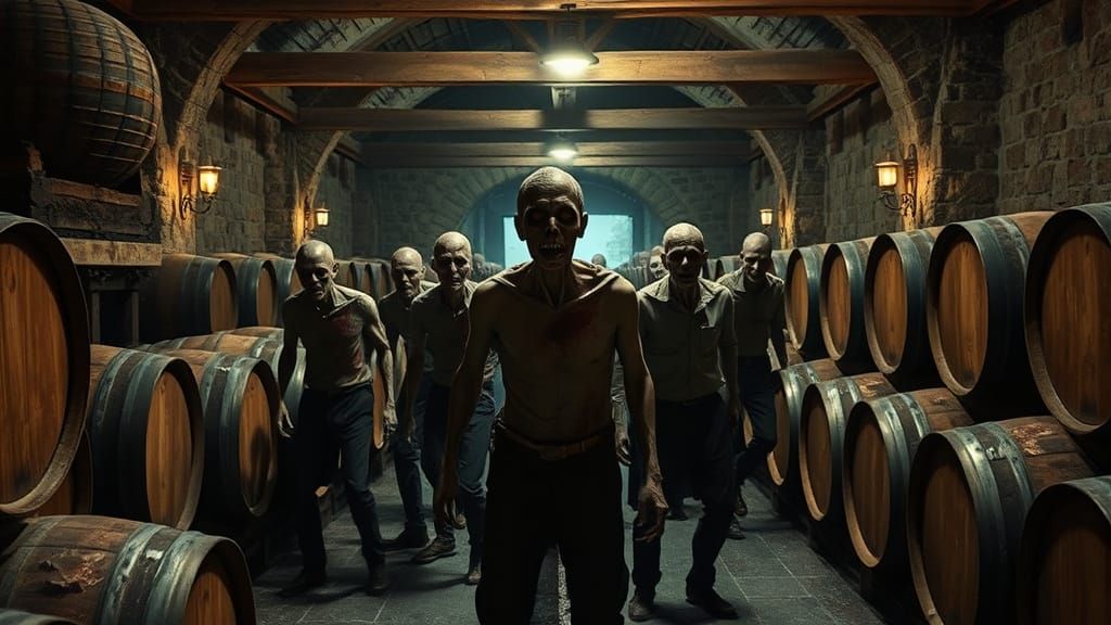 Decaying Horrors in a Porto Wine Cellar