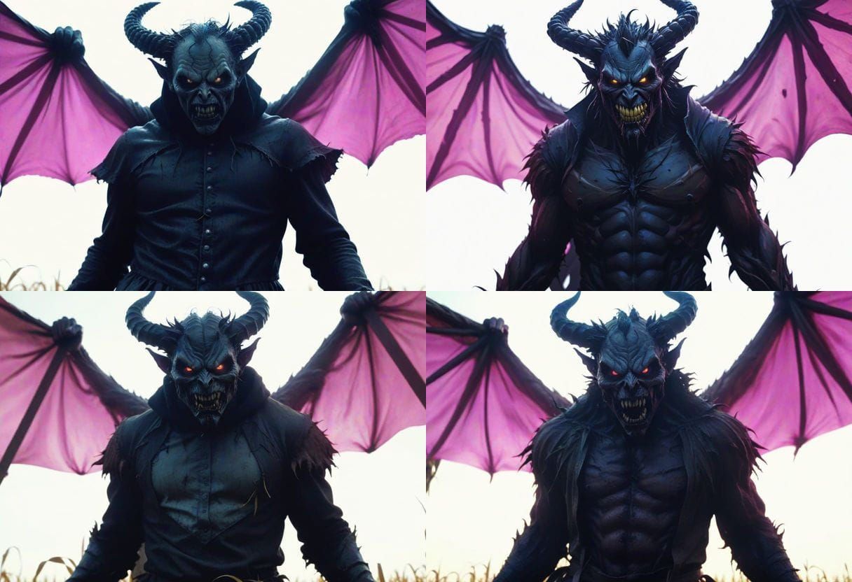 Demon Lost in Tall Cornfield