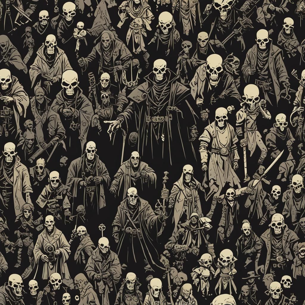 Grimdark Illustration Inspired by Mignola