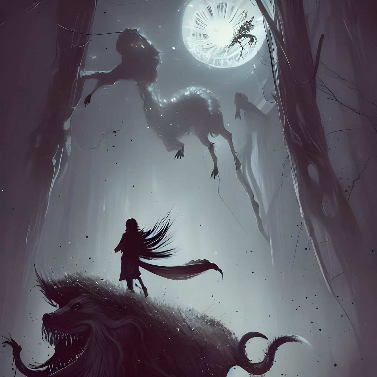 The Neverending Story: Horror Speedpaint