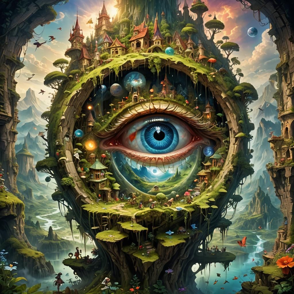 Nested Worlds: Fairy Realms in Cyclops Eye