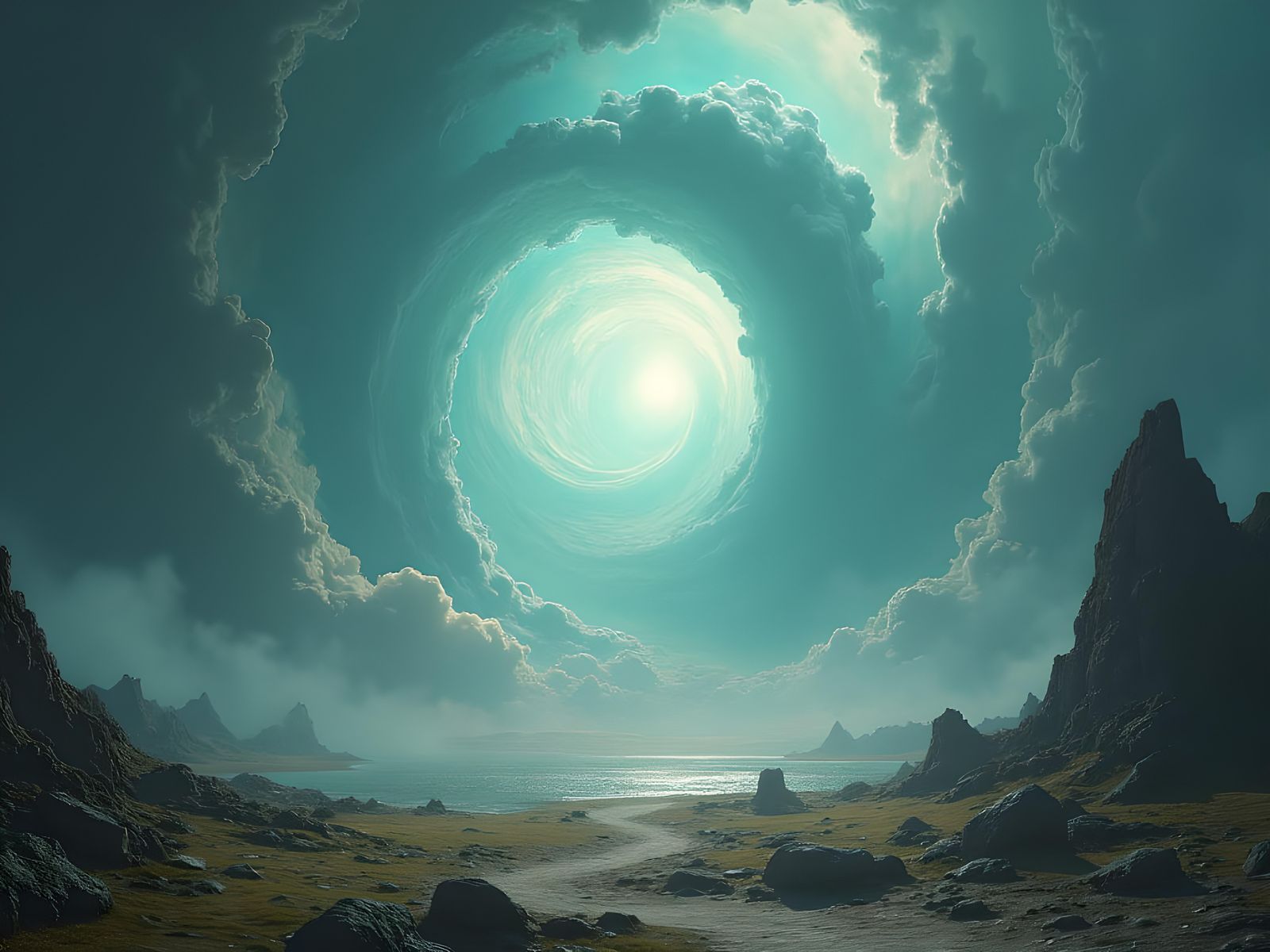 Ethereal Dreamscape: An Otherworldly Vision