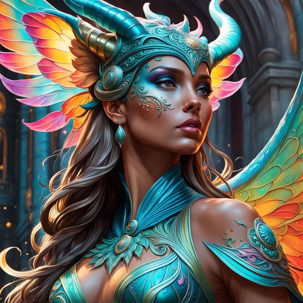 Dream Realm Mythological Creature: Concept Art