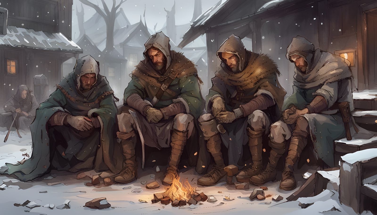 Friendship stands by in times of hardship