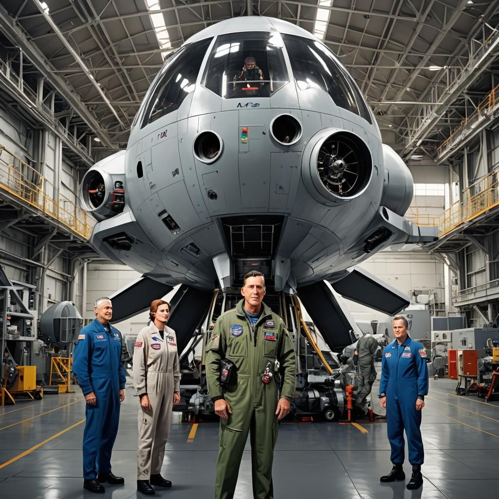 Bob Lazaar at Area 51: Hyperrealistic Concept Art