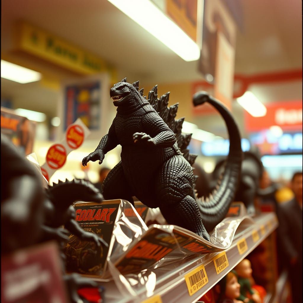 Godzilla Action Figure Ready to Rumble