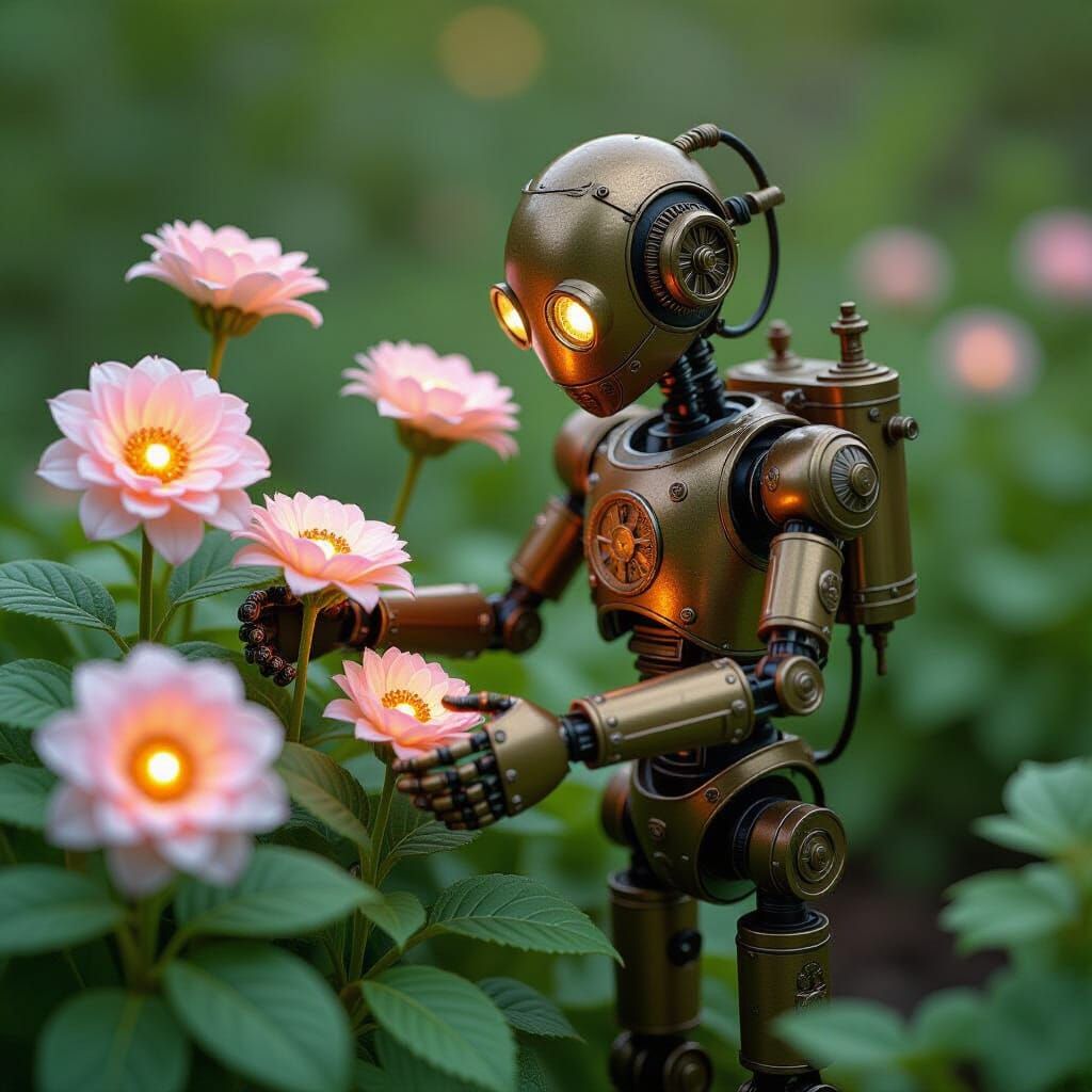 Steam-Powered Automaton's Clockwork Garden