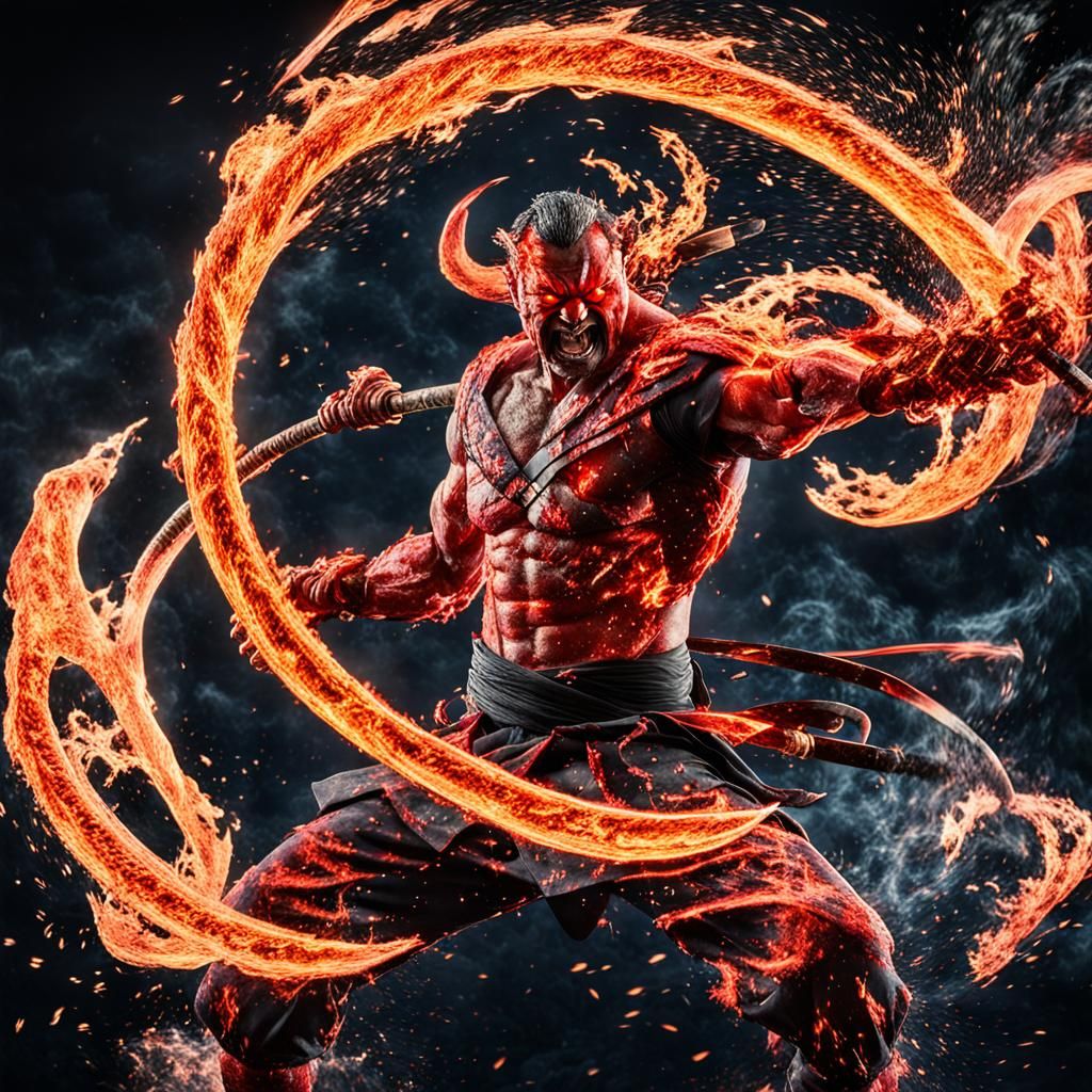 Gyutaro: Demon Slayer in Motion