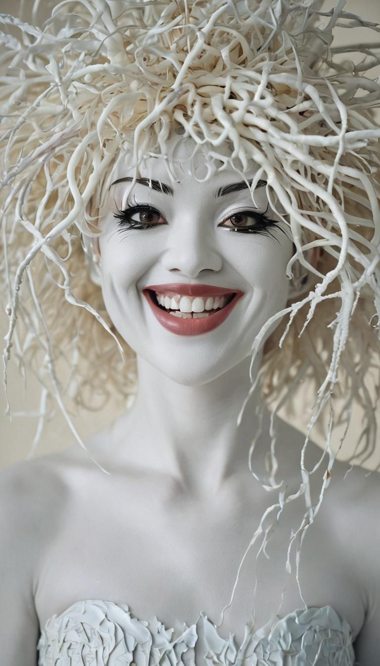 Surreal Japanese-Inspired Monster Smiles in Abandoned Electr...