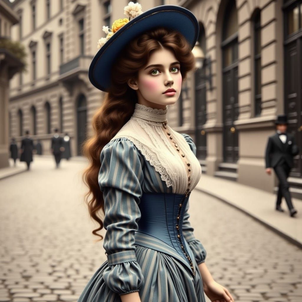 Jewish Woman in France as Romanticism Portrait
