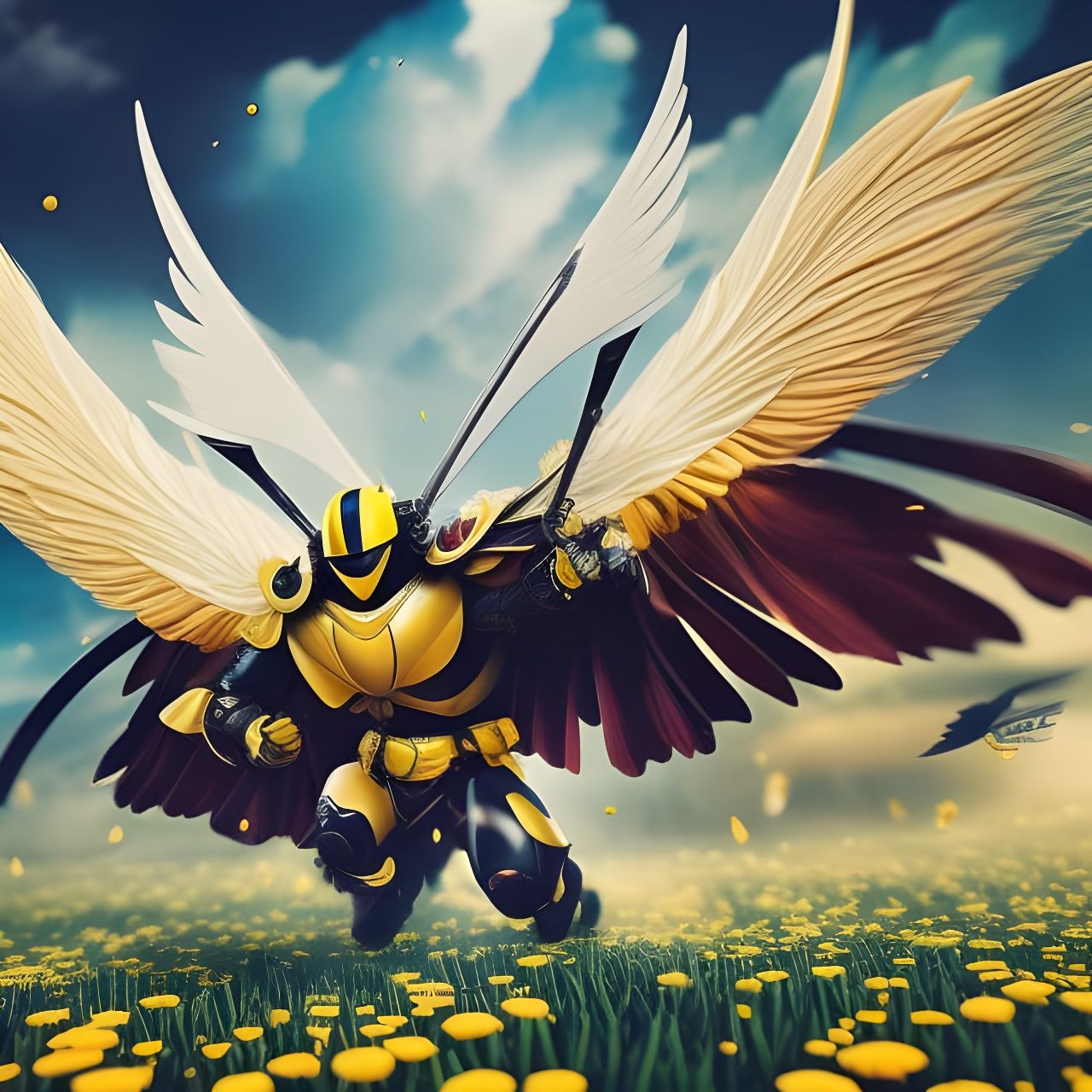 Angel Bee - Protector of the Flower