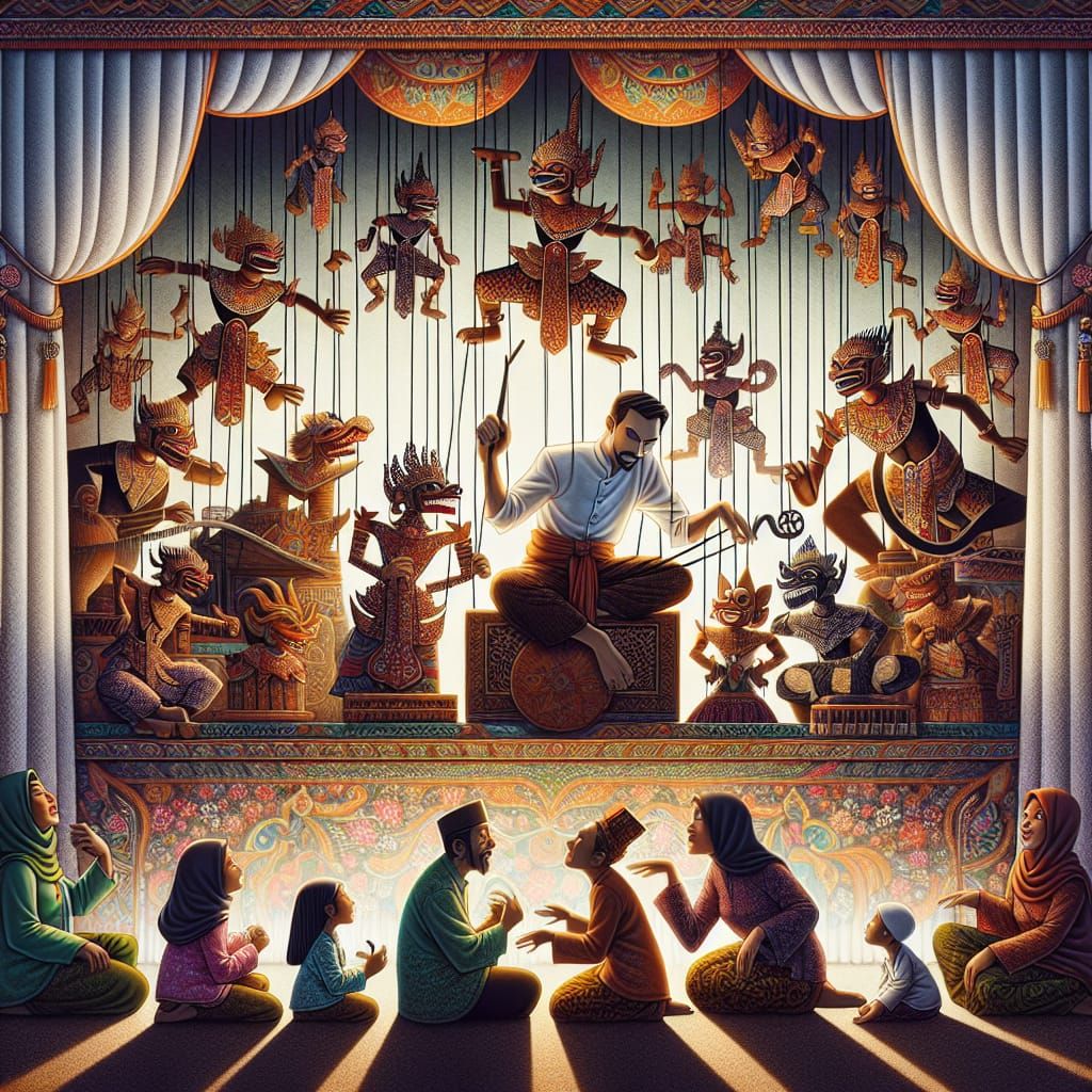 java puppet theatre