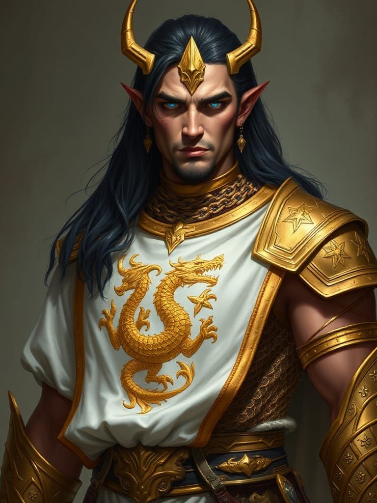 Ashen-Sugar, a Valheru dragonlord from the books of Raymond ...