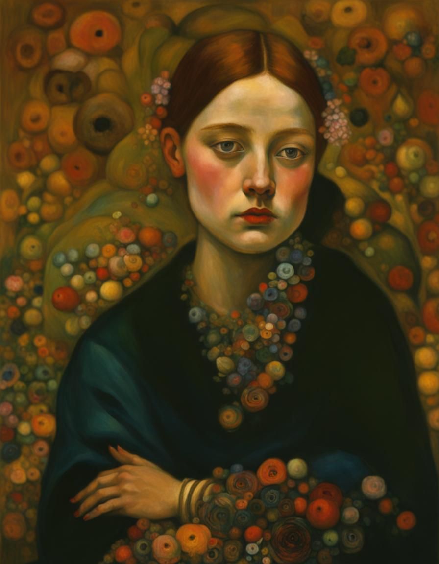 Intricate Psychedelic Art Inspired by Magic Bohemian Style