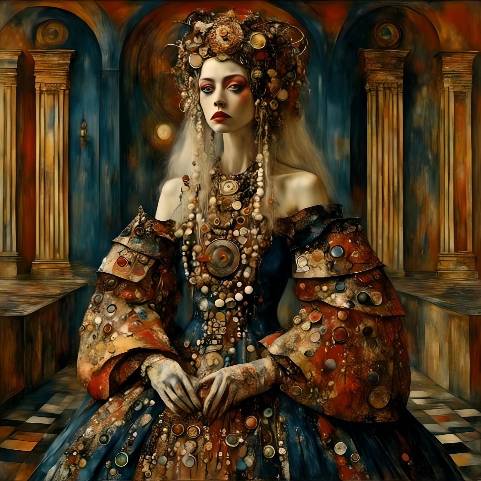 Portrait of Lady Amitriana