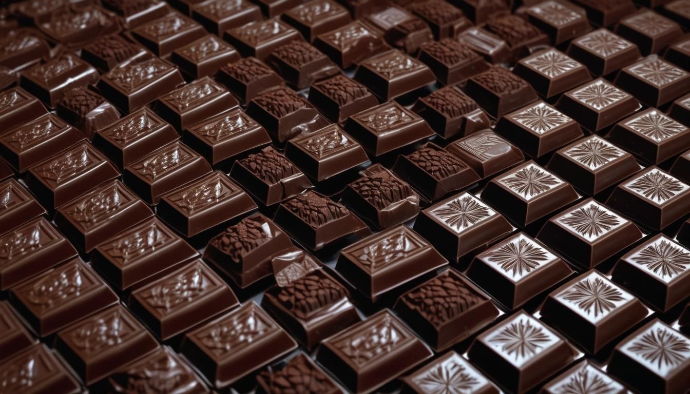 Hyperdetailed Belgian Chocolate Still Life