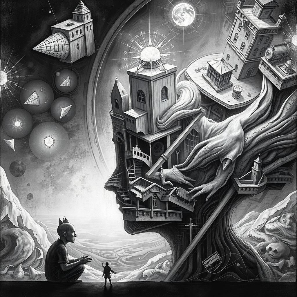 Surreal Unusual Chess Boards Puzzle Art Games Uncanny Valley...