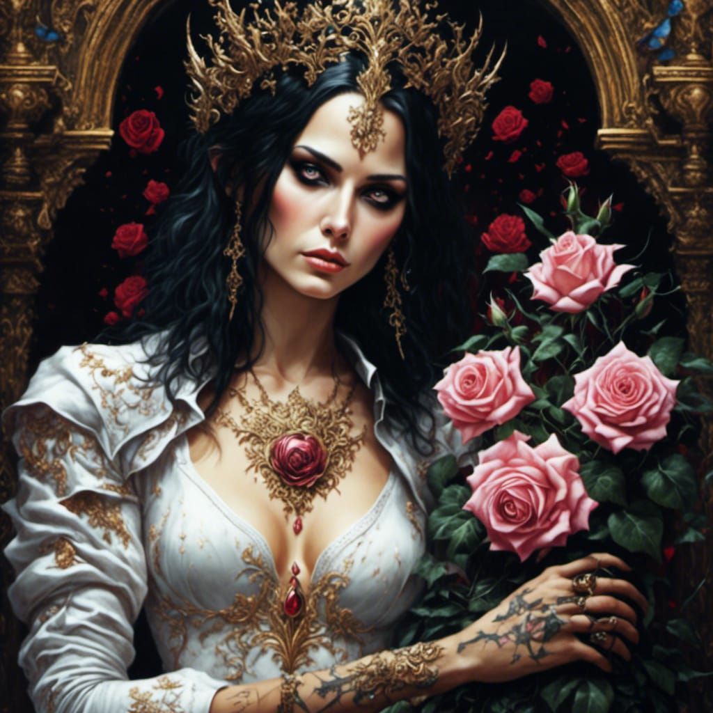 Brooding Roses: A Dark Secret Love