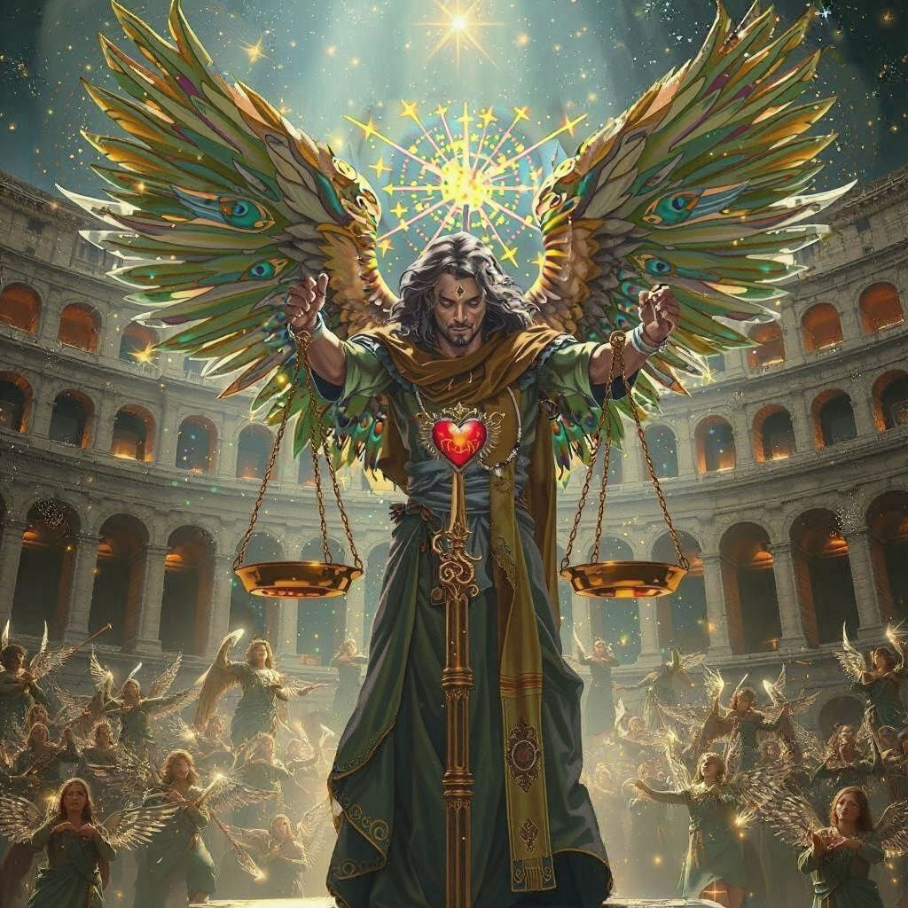 Epic Angel of Death in Roman Collesium